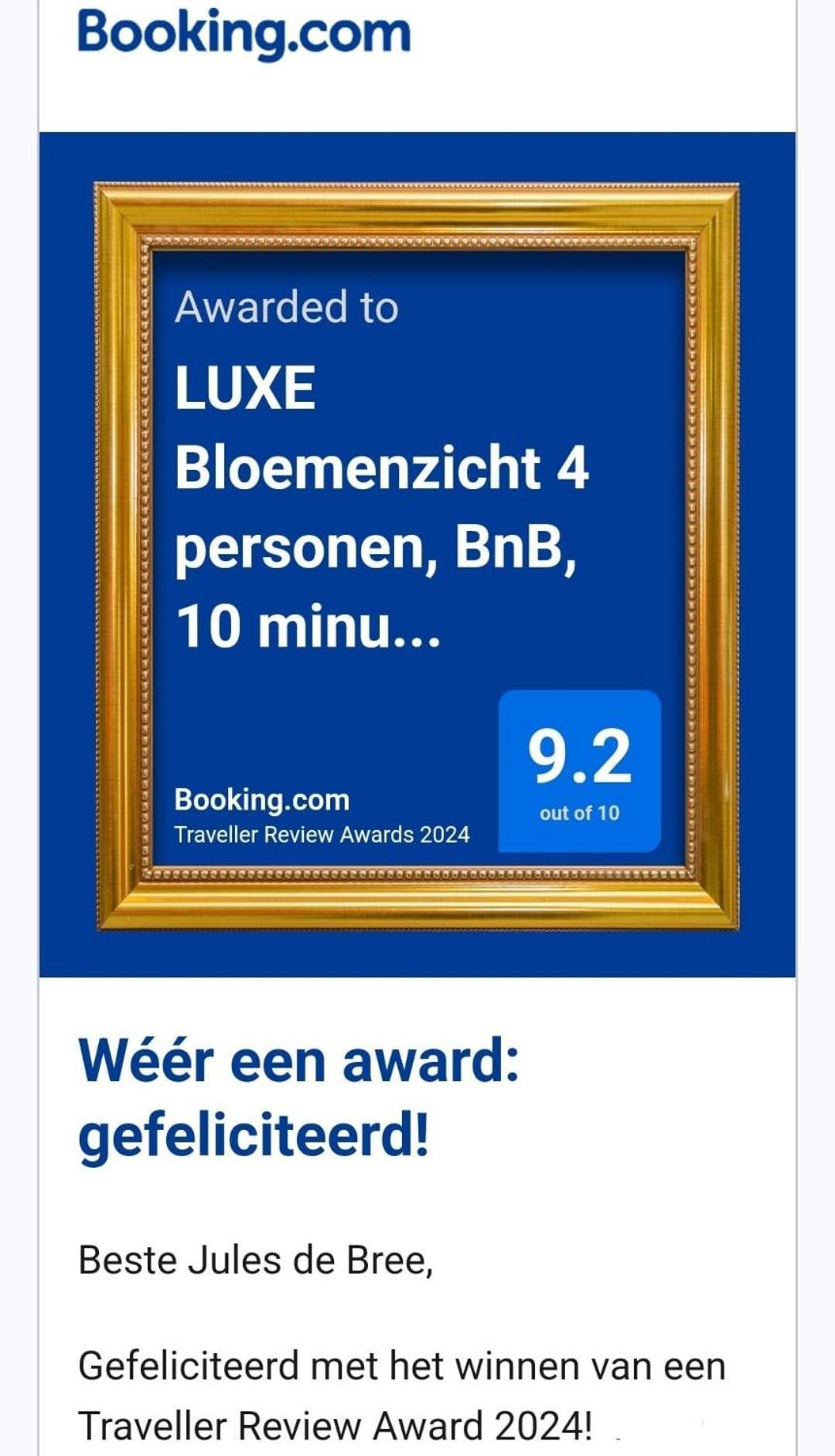 Luxe Bloemenzicht 4 Personen, Bnb, 10 Minuten Van Zee Breezand Luaran gambar